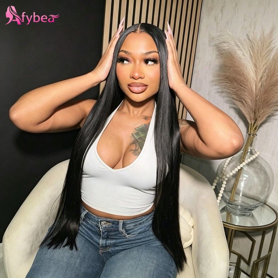 Gerade Echthaar-Perücken Ohne  – Hd Lace Frontal Wig Human Hair Pre Plucked Bewertung und Preis