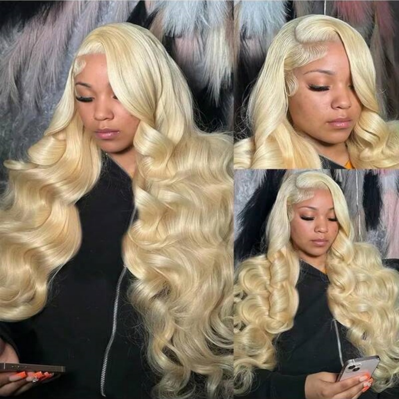 Honigblonde 613-Perücke, gewel – 613 Blonde Body Wave Lace Front Wig Bewertung und Preis