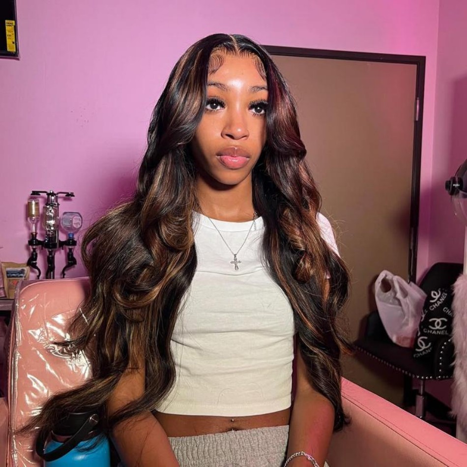 P1B30 Highlight Ombre Body Wav – Lace Front Wigs Bewertung und Preis
