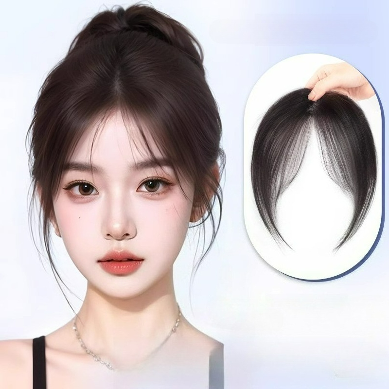 Ultraleichter Echthaar-Pony, S – Seamless Clip In Hair Extensions Human Hair Bewertung und Preis