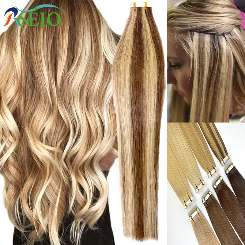 Rseio Straight Tape in Echthaa – Invisible Tape In Extensions Real Hair Bewertung und Preis