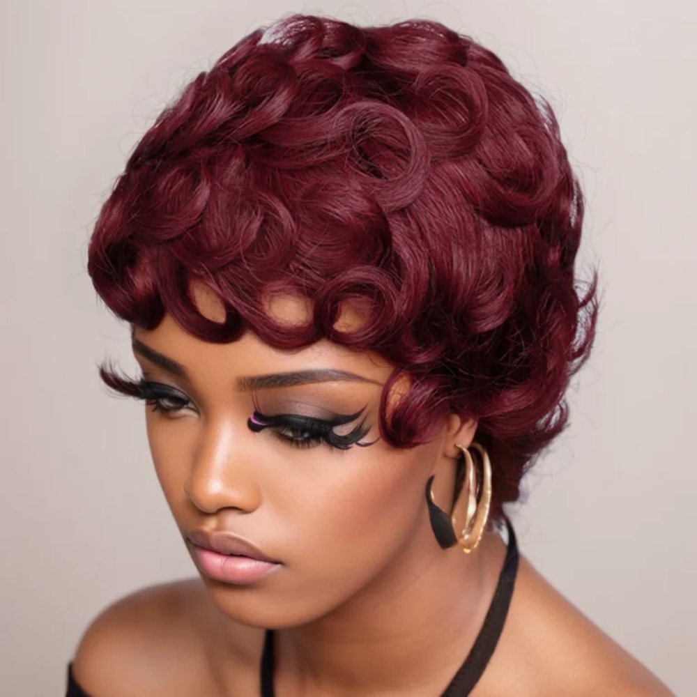 99J Pixie-Schnitt-Perücke, Ech – Short Pixie Cut Wig Human Hair Cheap Bewertung und Preis