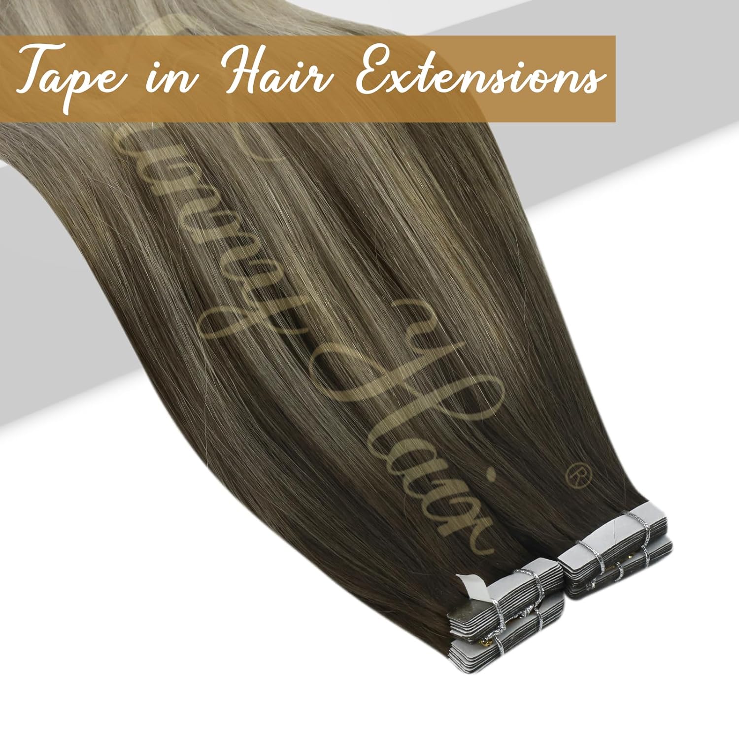VeSunny Tape-in-Haarverlängeru – Invisible Tape In Extensions Real Hair Bewertung und Preis