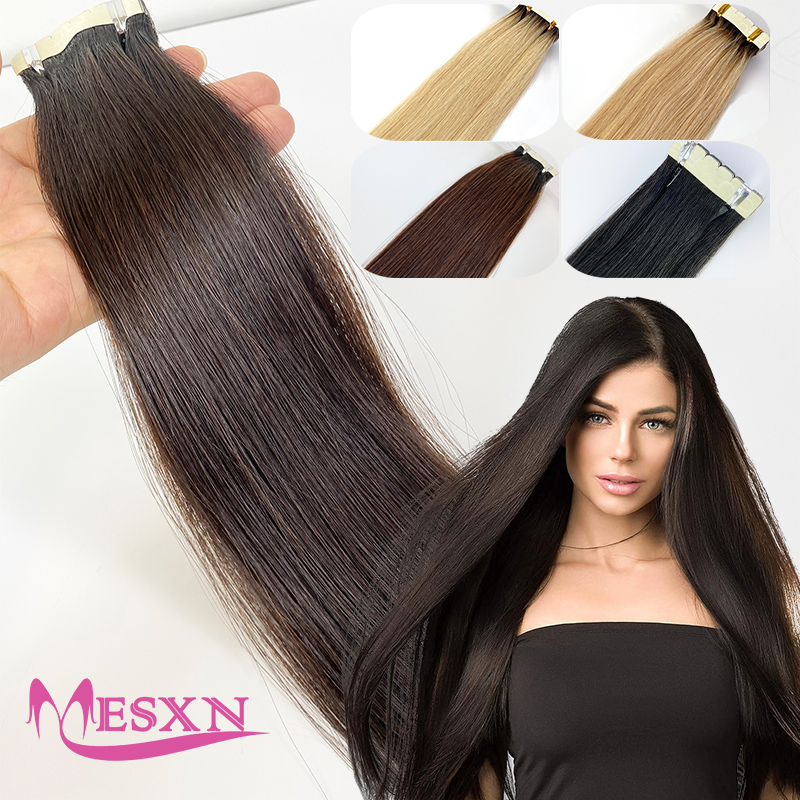 Mini Straight Tape in Echthaar – Invisible Tape In Extensions Real Hair Bewertung und Preis
