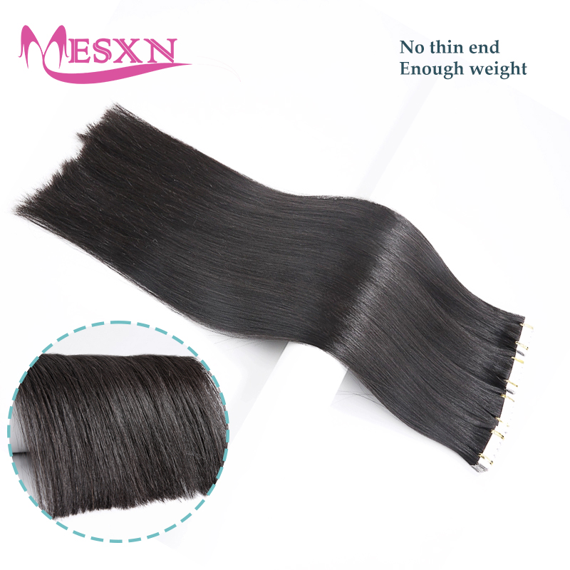 Mini Straight Tape in Echthaar – Invisible Tape In Extensions Real Hair Bewertung und Preis