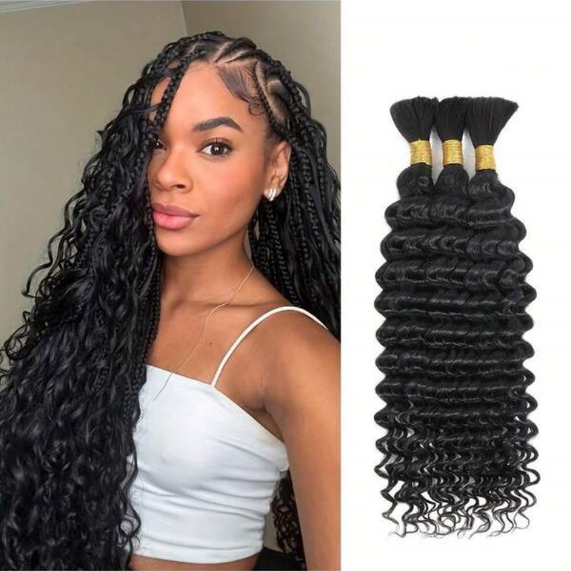2 Bundles Wasserwelle Bulk Ech – Water Wave Bulk Human Hair For Braiding Bewertung und Preis