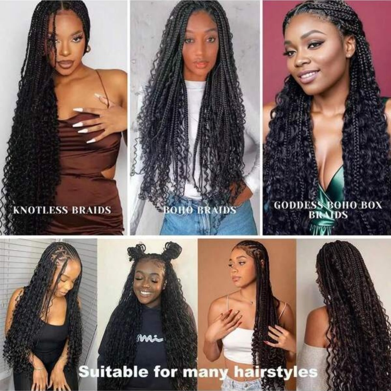 2 Bundles Wasserwelle Bulk Ech – Water Wave Bulk Human Hair For Braiding Bewertung und Preis