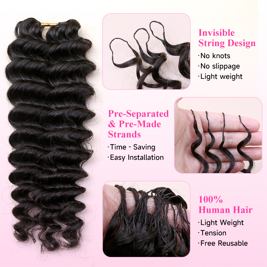 Natürliches, tief gewelltes, f – Hair Bundles Bewertung und Preis