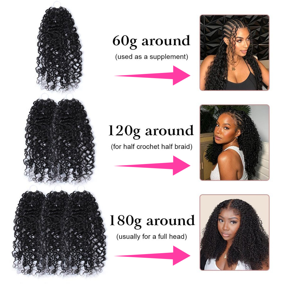 Natürliches, tief gewelltes, f – Hair Bundles Bewertung und Preis