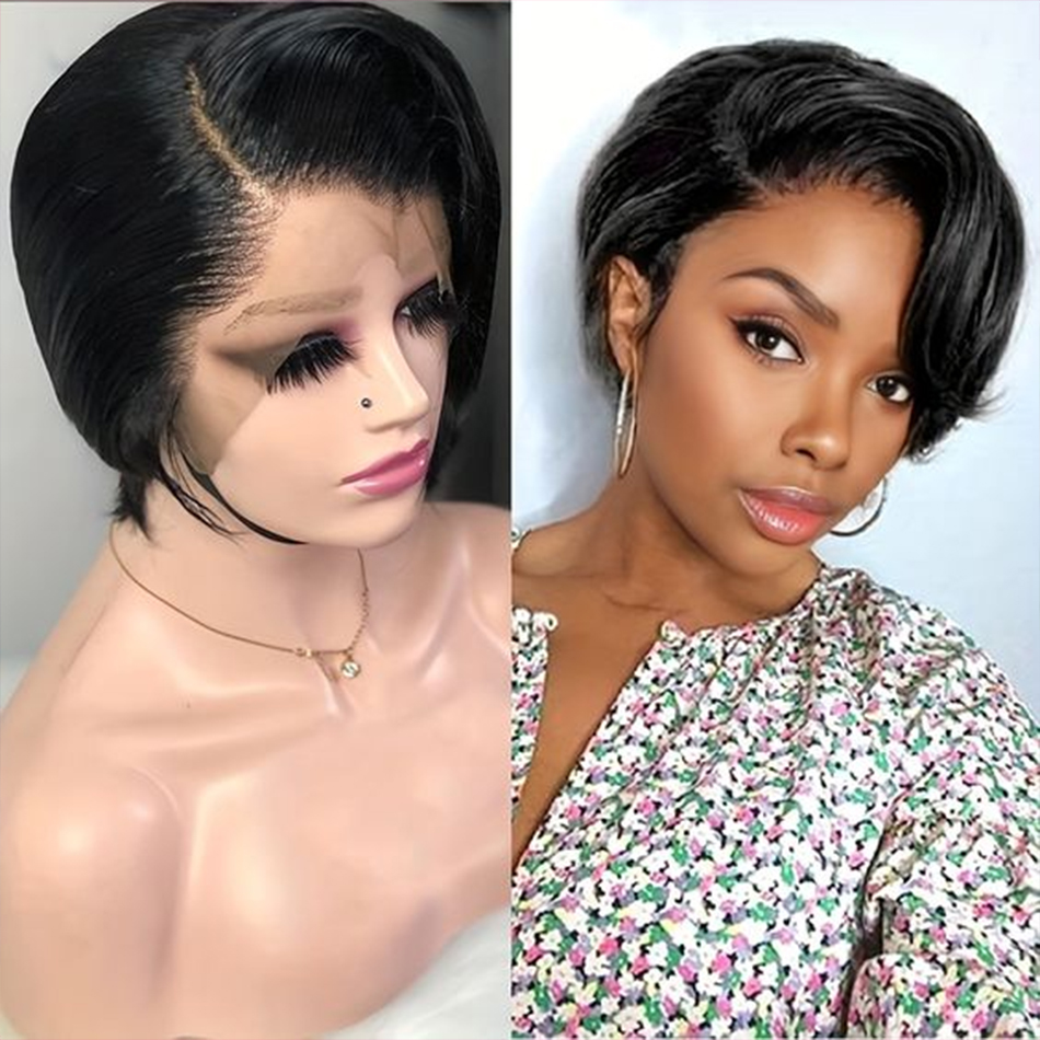 Pixie Cut Perücken Echthaar ge – Short Pixie Cut Wig Human Hair Cheap Bewertung und Preis